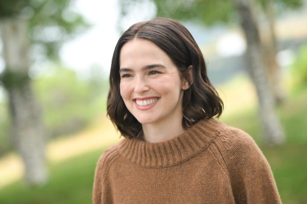 Zoey Deutch’s Rich Brown Dress Is So Flattering — Get the  Look