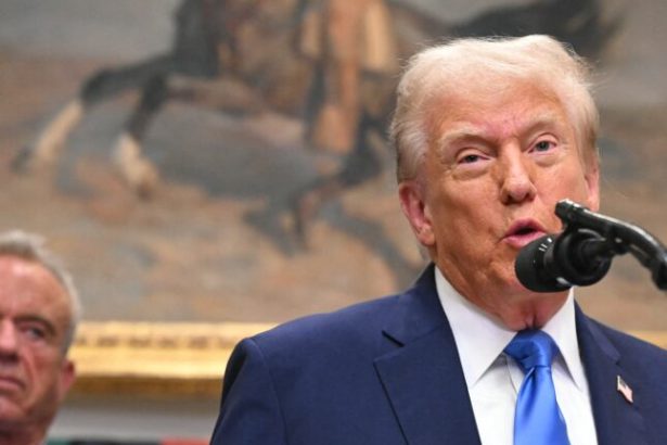 Trump, questioning vaccine safety, pushes major changes to how kids get shots