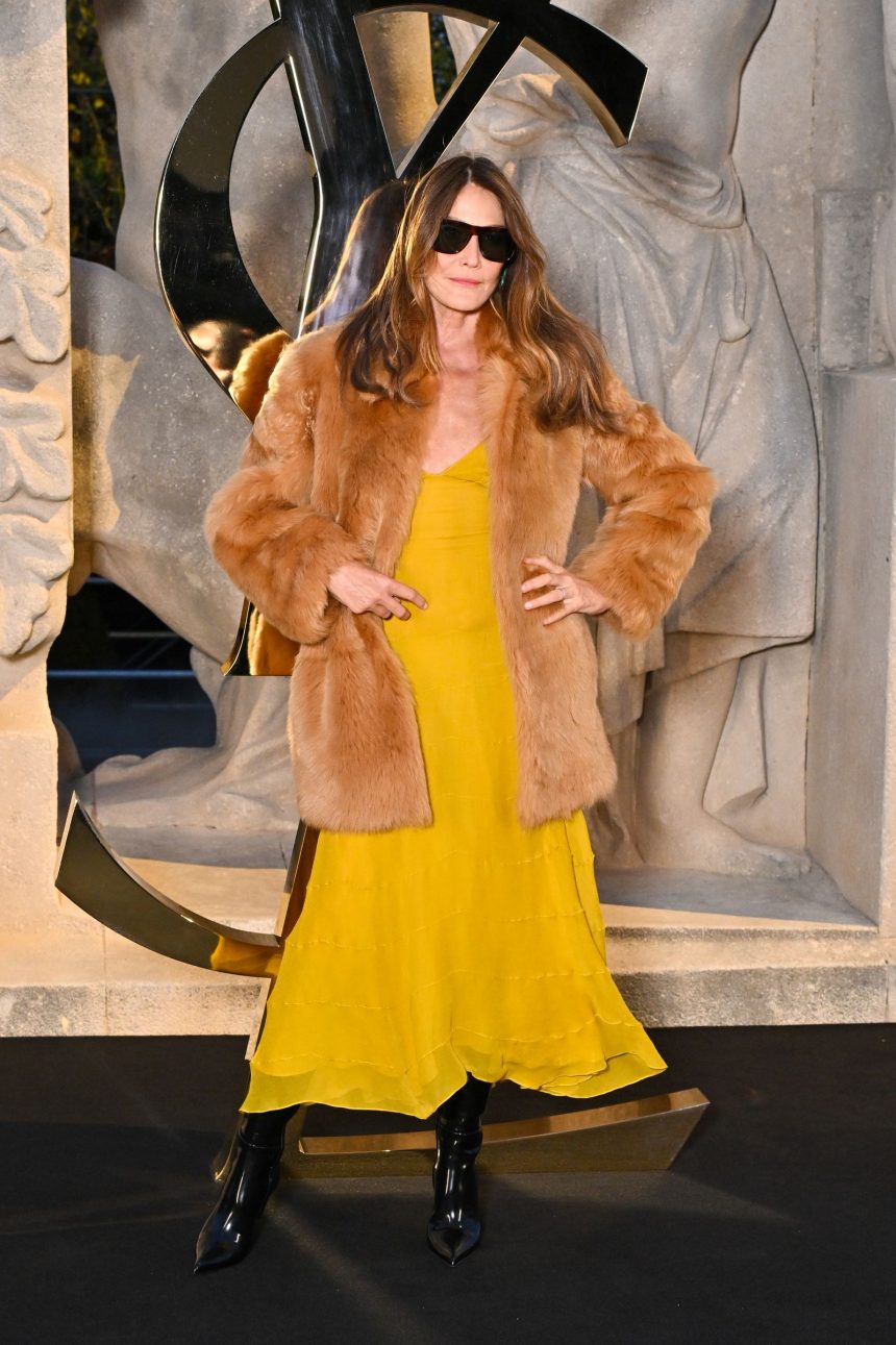 The Saint Laurent Show Was a Supermodel Summit