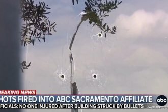 Gunshots Fired Into ABC Affiliate Station in Sacramento, California |