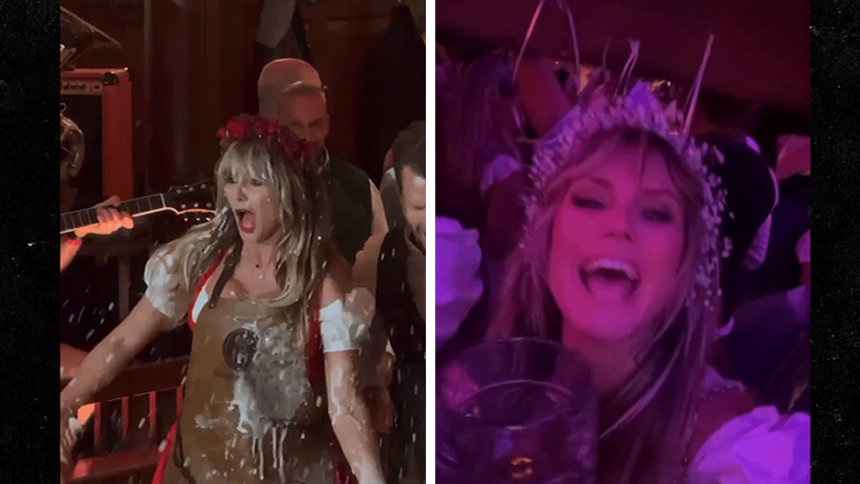 Heidi Klum Gets Drenched in Beer at HeidiFest 2025