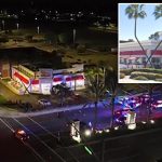 High-speed police chase ends in deadly shootout with homicide suspect outside California In-N-Out