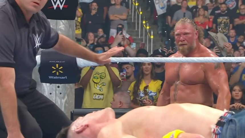 Huge update on John Cena’s WWE future after Brock Lesnar buries him at Wrestlepalooza 2025 