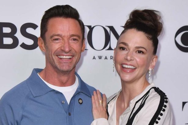 Hugh Jackman and Sutton Foster Seen Traveling in NYC Outing