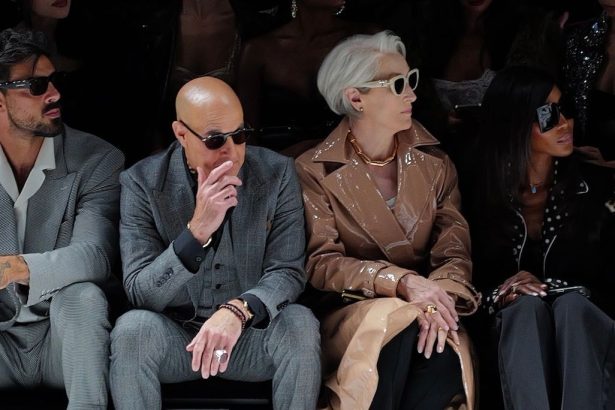 Miranda Priestly and Nigel Sit Front Row for Dolce & Gabbana’s Milan Show