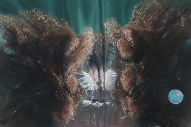 In Ethereal Paintings, Calida Rawles Plunges into the Dark Depths of Water — Colossal