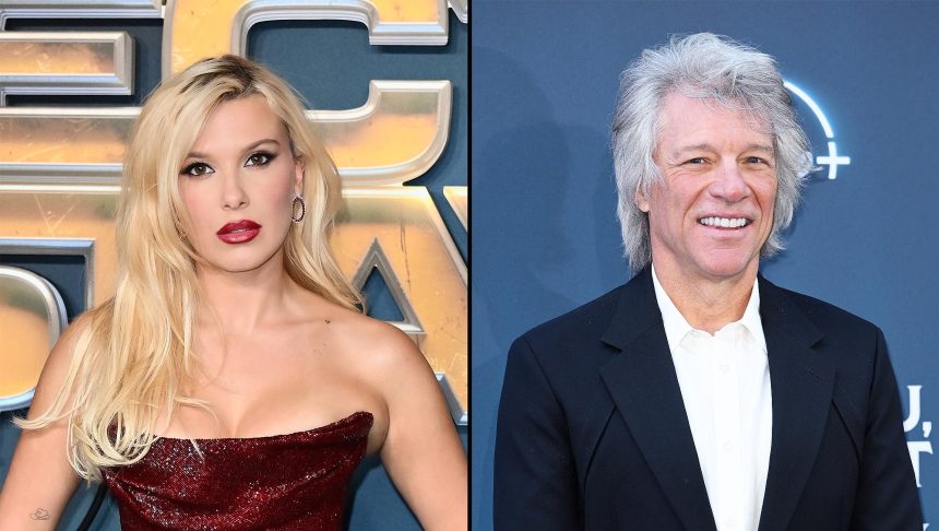 Jon Bon Jovi Reacts to Millie Bobby Brown and Jake Bongiovi Baby