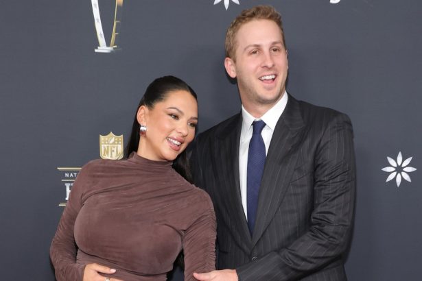 Jared Goff’s Wife Christen Harper Twins With Baby at Her 1st Lions Game