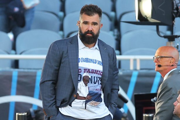 Jason Kelce Plays Sax With the Baltimore Ravens Marching Band