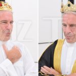 Jeffrey Epstein Pictured as King on His Custom Chess Board with His Queens