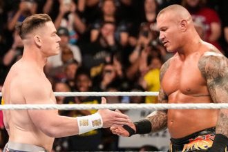 John Cena and Randy Orton at WWE Backlash 2025! [Image credit: WWE.com]