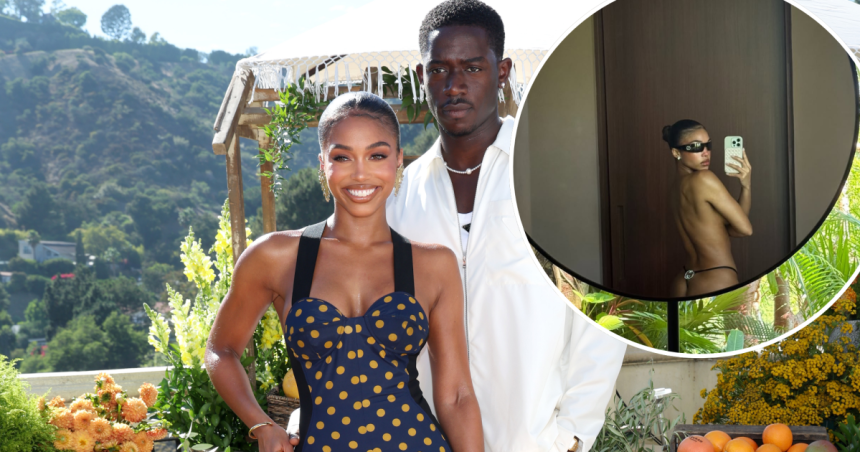 Lori Harvey Goes Topless After Being Spotted With Ex Damson Idris