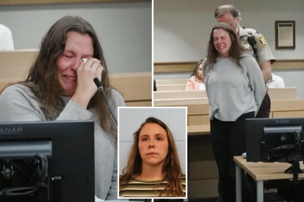 Madison Bergmann, teacher accused of ‘making out’ with 5th-grader, weeps in court as she accepts plea agreement