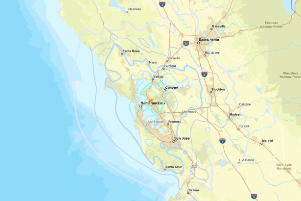 Magnitude 4.3 Earthquake Strikes San Francisco Bay Area