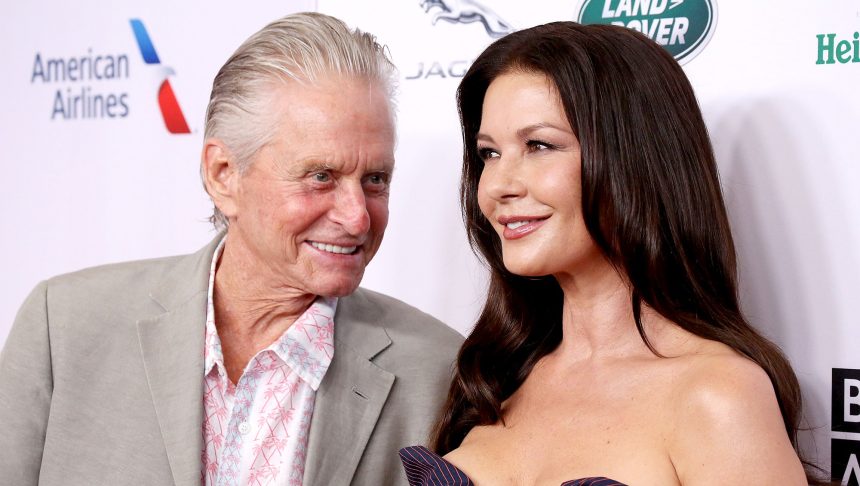 Michael Douglas Makes Rare Comment About Catherine Zeta-Jones Marriage