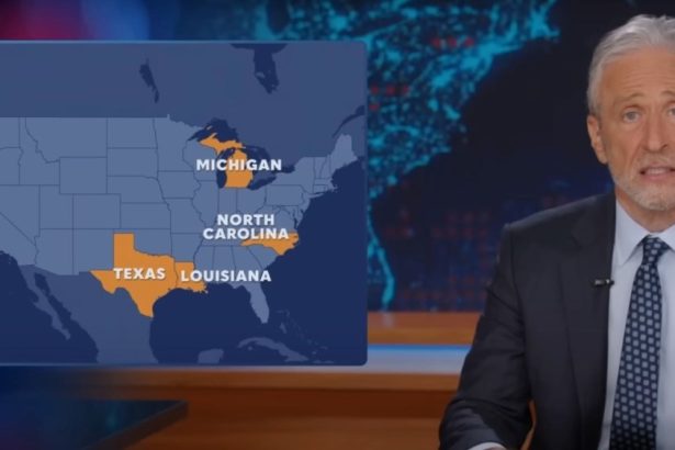 Jon Stewart Slams the Media For Playing Political Blame Game in the Wake of Mass Shootings: ‘It’s America’s New Gender Reveal Tradition’