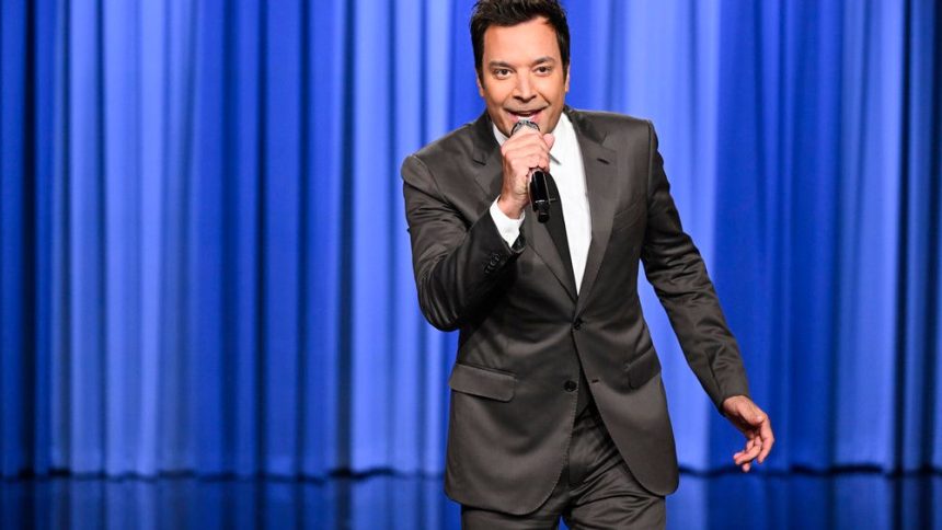 Jimmy Fallon Plans to ‘Keep My Head Down’ and Avoid Politics on ‘The Tonight Show’: ‘We Hit Both Sides Equally’