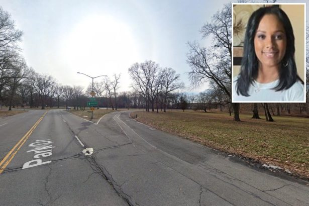 NYC woman stabbed to death in car ambush by moped-riding fiends after husband pulls over to relieve himself: sources