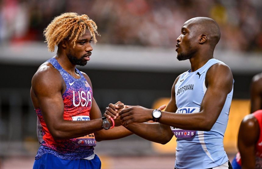 “Noah Lyles is misunderstood by many people,” “He wasn’t vocal when he lost”- Fans react as American advises Letsile Tebogo after latter misses podium