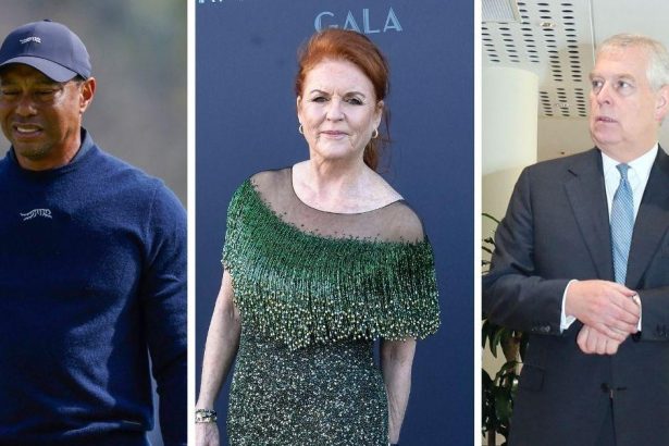 Prince Andrew Seething Over Sarah Ferguson Tiger Woods Claim