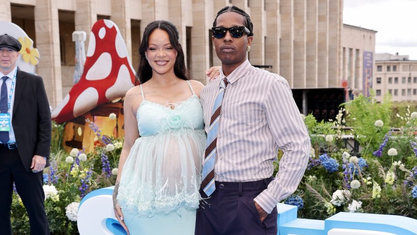 Rihanna Wears Over 8K Worth of Jewelry While Announcing Birth of Rocki