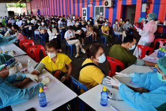 Covid-19 vaccine benefits worth up to  trillion in first year alone