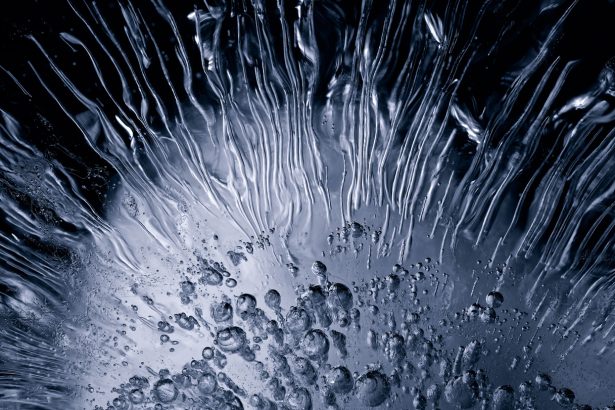 Salt can turn frozen water into a weak power source