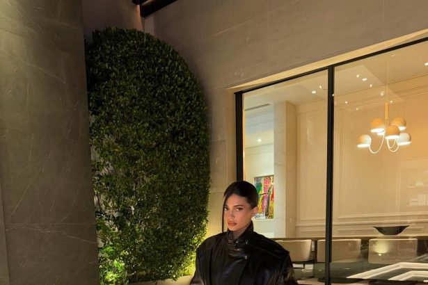 Kylie Jenner Puts an Edgier Twist on the Fall Skirt Suit