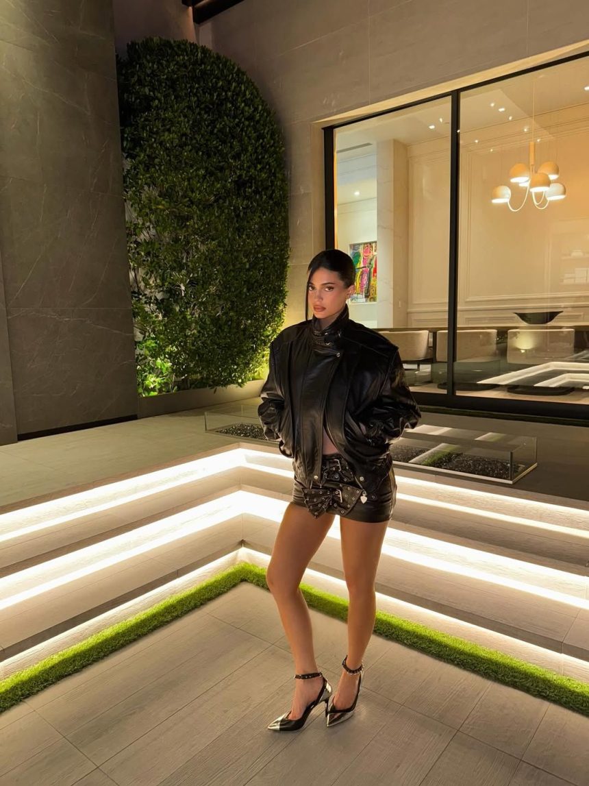 Kylie Jenner Puts an Edgier Twist on the Fall Skirt Suit