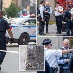 Teen bystander shot, man stabbed in separate, simultaneous NYC attacks around corner from each other