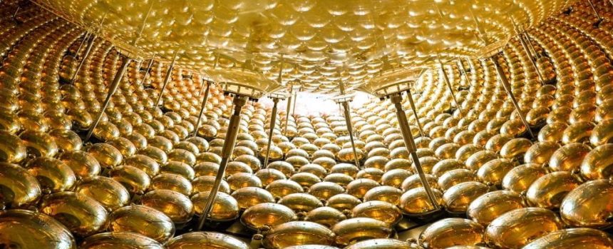The World’s Largest Neutrino Detector Switches on Deep Underground : ScienceAlert