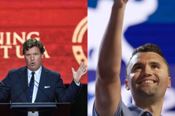 Tucker Carlson compares Charlie Kirk’s assassination with Christ’s crucifixion