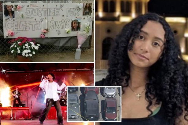 Vigil held for Celeste Rivas, 15-year-old girl found dismembered in back of D4vd’s Tesla