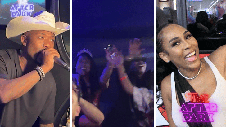 Ray J, Nia Dorsey & More Celebrate Crumbl’s Birthday With ‘TMZ After Dark’