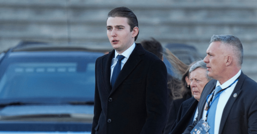 Barron Trump Shut Down Entire Floor of Trump Tower for a Romantic Date… as Donald and Melania's Son Has 'A Lot of Girls Running After Him'