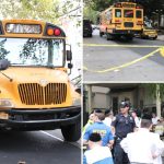 4-year-old girl critically injured after being struck by school bus while crossing NYC street