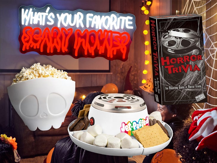 Everything You Need for an At-Home Scary Movie Night