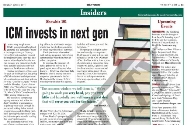 Bob Broder, Respected Talent Agent and Chuck Lorre Productions Chief, Dies