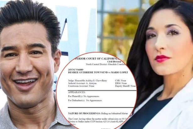 EXCLUSIVE: Mario Lopez's Huge Court Victory — Judge Dismisses All Charges Filed by 'Flu Shot Cheerleader' Against Actor… After She Accused Him of Defamation and 'Orchestrating Campaign of Terror'