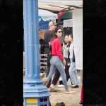 Armie Hammer Grabs Lunch, Walks Through Farmer’s Market with Mystery Woman