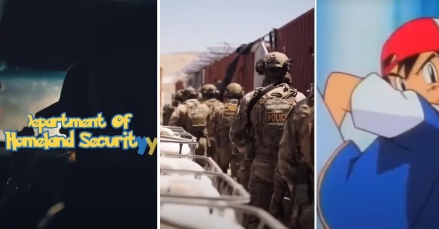DHS Uses 'Pokémon' Parody to Boast Over ICE Raids in Bizarre Video… as Critics Urge Nintendo to 'File Lawsuit' Against Agency