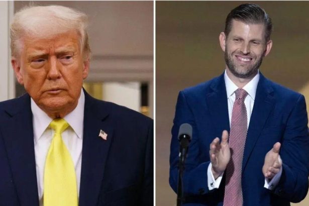 Trump's Forgotten Son Eric Claims He Was In Room When Prez 'Stopped a War' as The Don Begs For Nobel Peace Prize for Ending Multiple Conflicts