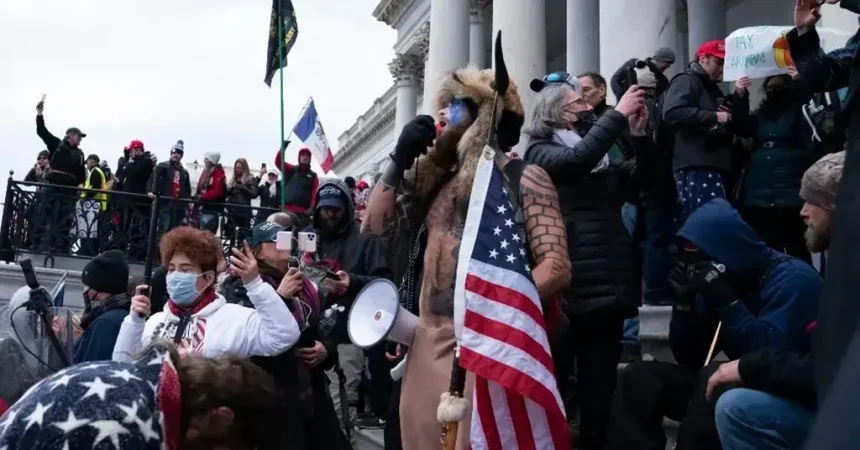 'QAnon Shaman' Files Insane  Trillion Lawsuit Against Donald Trump and the Federal Reserve, Declares Himself Leader of a 'New Constitutional Republic'