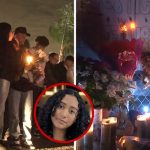 Celeste Rivas Vigil Draws Crowd of Mourners Demanding Justice