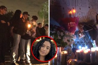Celeste Rivas Vigil Draws Crowd of Mourners Demanding Justice