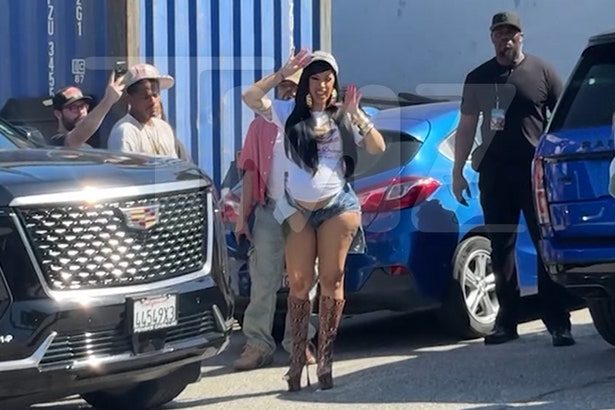 Cardi B Redirects Meet-and-Greet Indoors to Beat the Heat