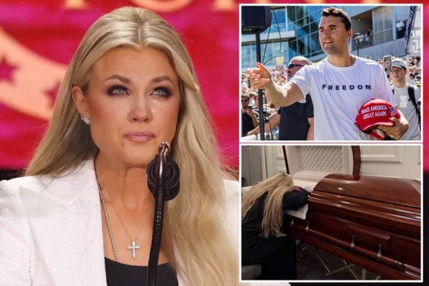 Erika Kirk describes moment she saw husband Charlie’s body — and reveals ‘secret’ she kept from him