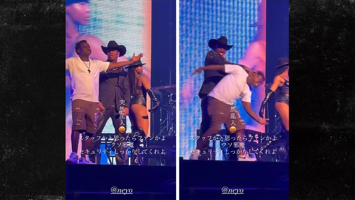 Ne-Yo Manhandles Fan Who Jumped Onstage During Japan Show on Video