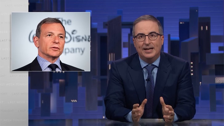 John Oliver Slams ABC, Bob Iger Over Jimmy Kimmel Suspension