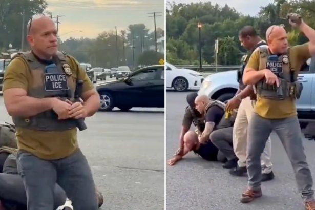 WATCH: Ice Agent Drops Gun and Then Points It at Crowd… As Agency Mocked Over Botched Arrest — 'This Is Pathetic!'